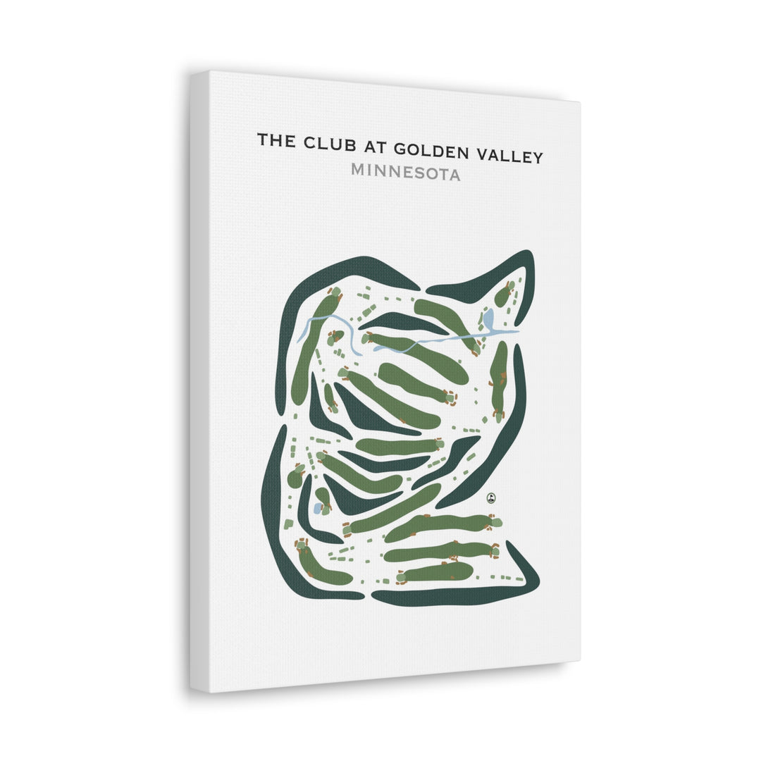 The Club at Golden Valley, Minnesota - Printed Golf Courses