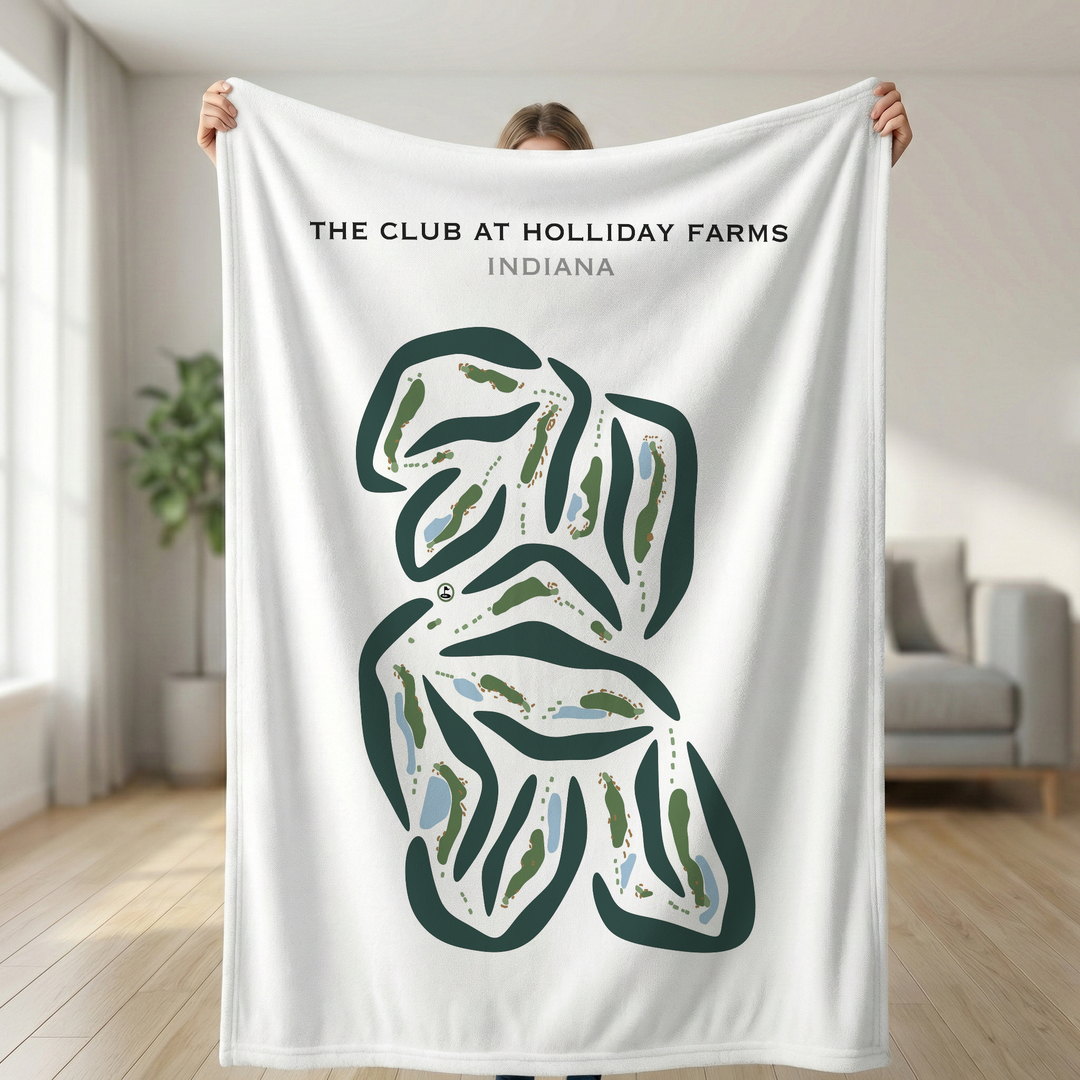 The Club at Holliday Farms, Indiana - Printed Golf Courses