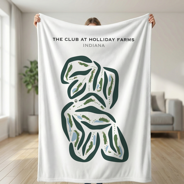 The Club at Holliday Farms, Indiana - Printed Golf Courses
