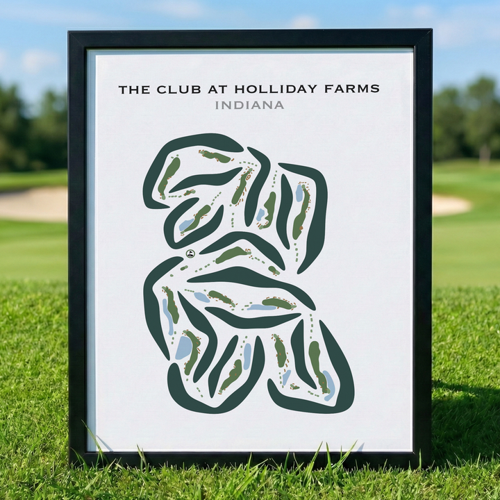 The Club at Holliday Farms, Indiana - Printed Golf Courses