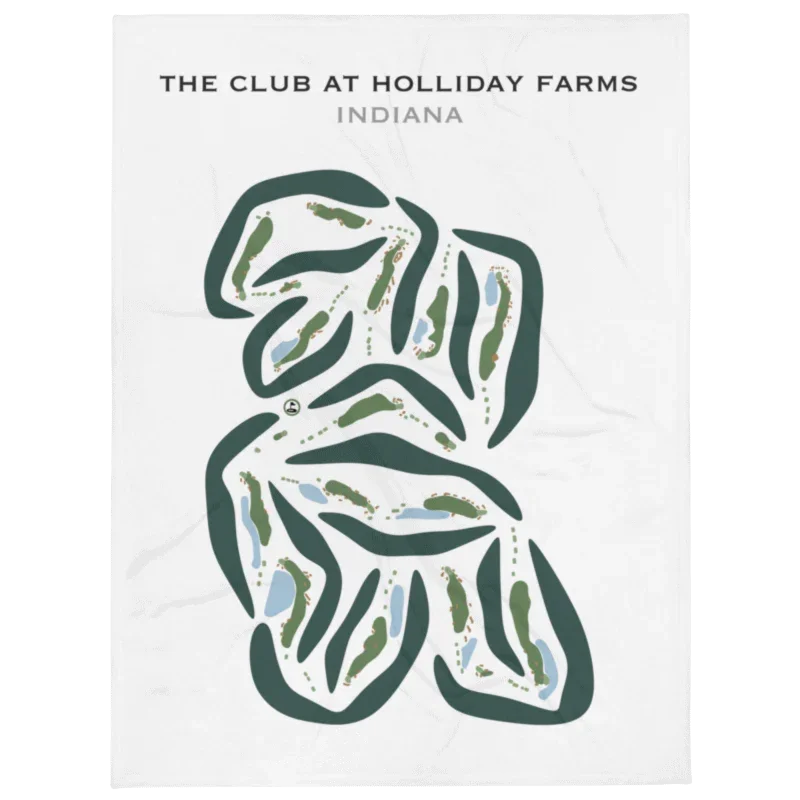 The Club at Holliday Farms, Indiana - Printed Golf Courses