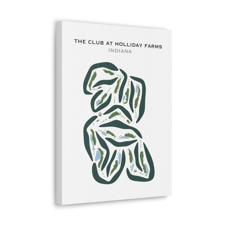 The Club at Holliday Farms, Indiana - Printed Golf Courses