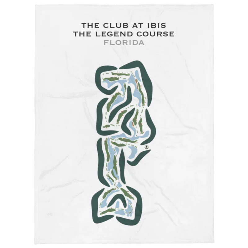 The Club At Ibis The Legend Course, Florida - Printed Golf Courses