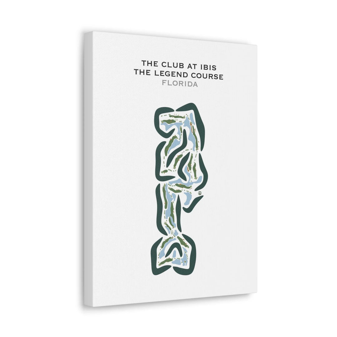 The Club At Ibis The Legend Course, Florida - Printed Golf Courses