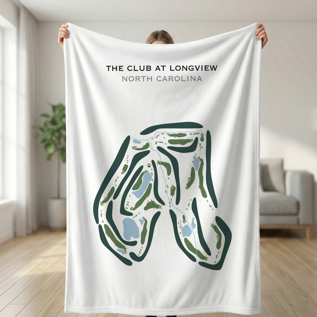 The Club at Longview, North Carolina - Printed Golf Courses