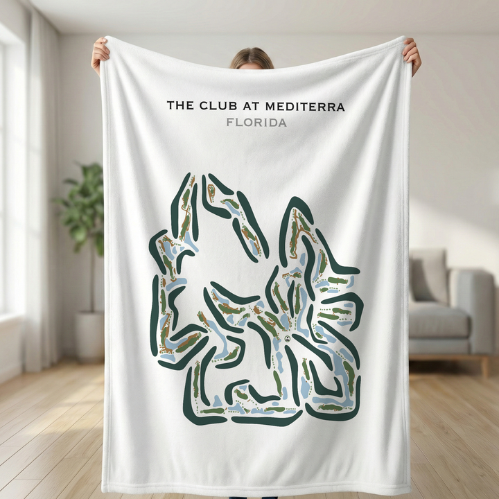 The Club at Mediterra, Florida - Printed Golf Courses