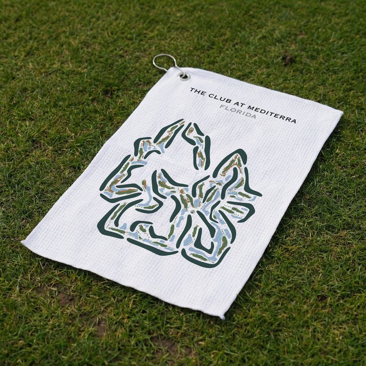 The Club at Mediterra, Florida - Printed Golf Courses