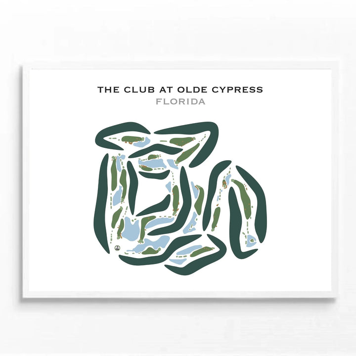 The Club at Olde Cypress, Florida - Printed Golf Courses