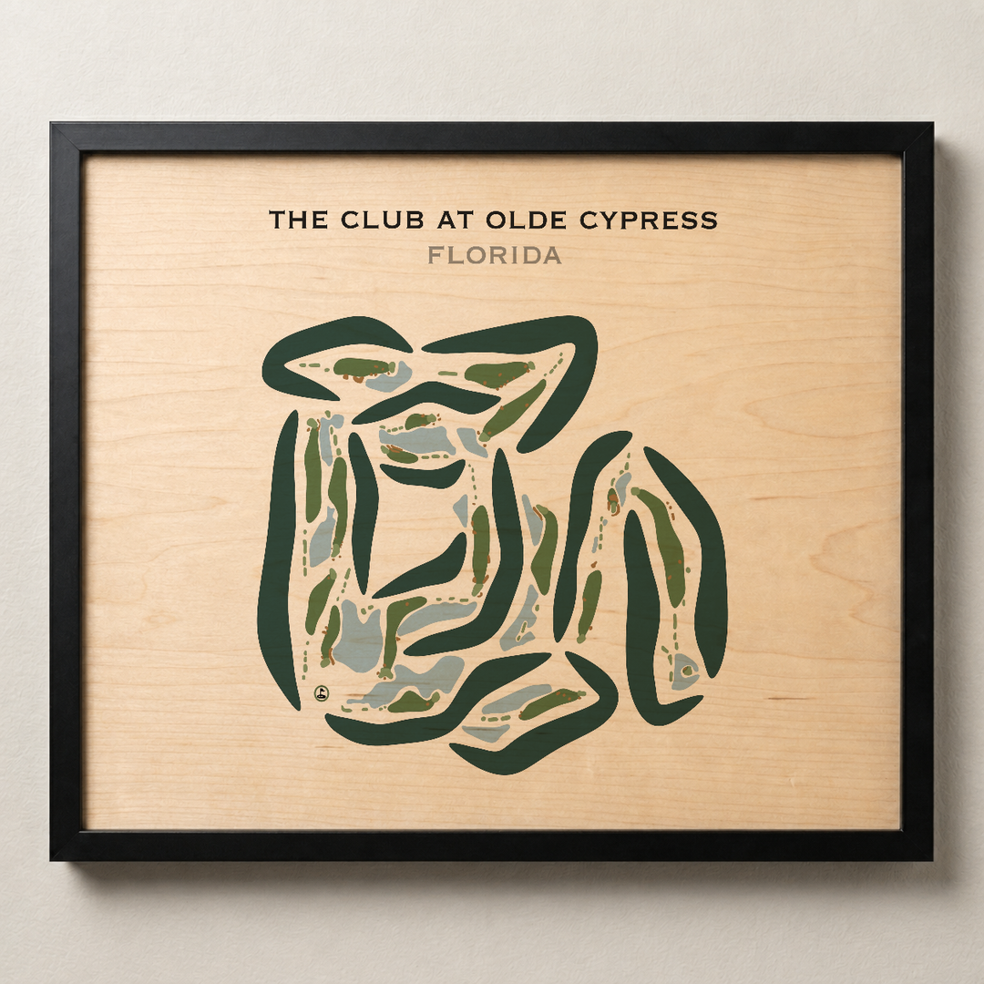 The Club at Olde Cypress, Florida - Printed Golf Courses