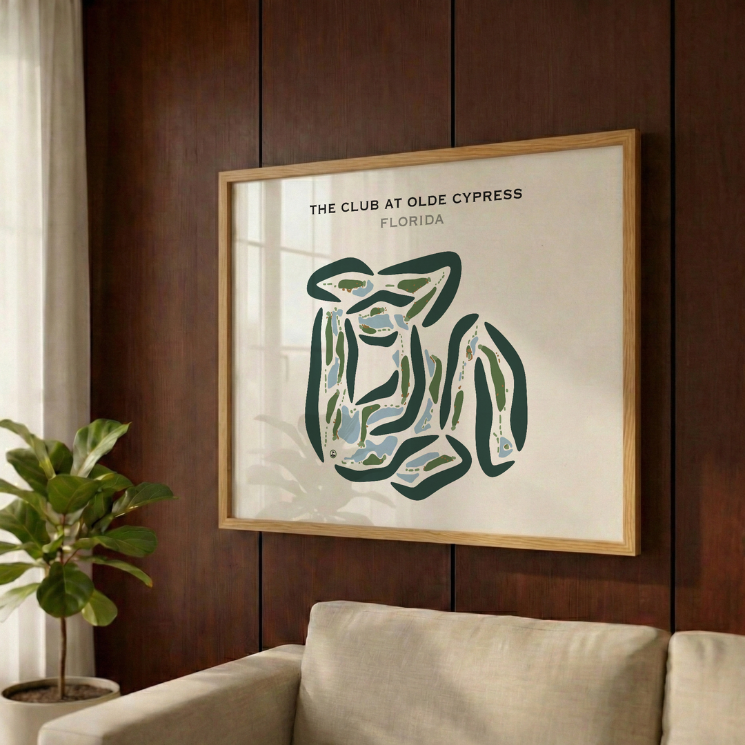 The Club at Olde Cypress, Florida - Printed Golf Courses