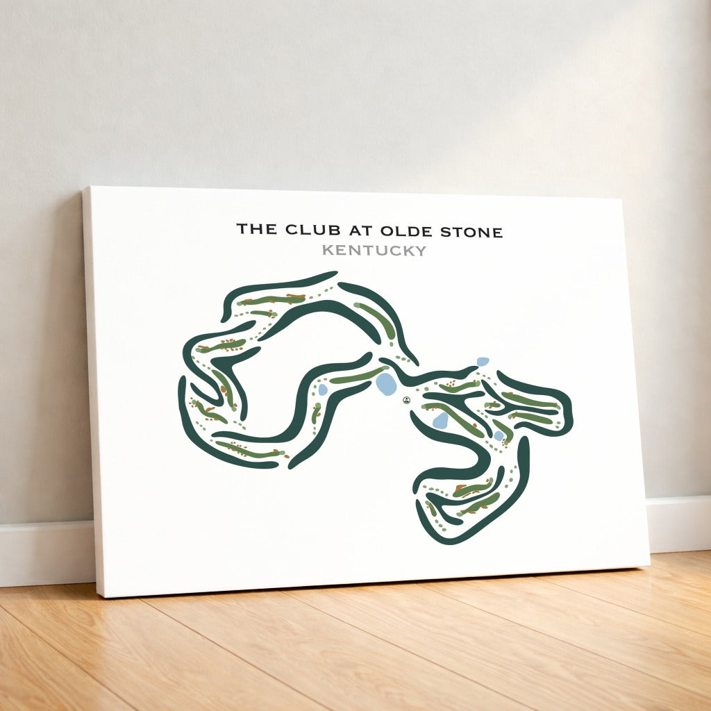 The Club at Olde Stone, Kentucky - Printed Golf Courses