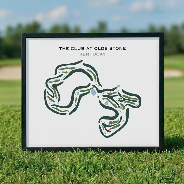The Club at Olde Stone, Kentucky - Printed Golf Courses