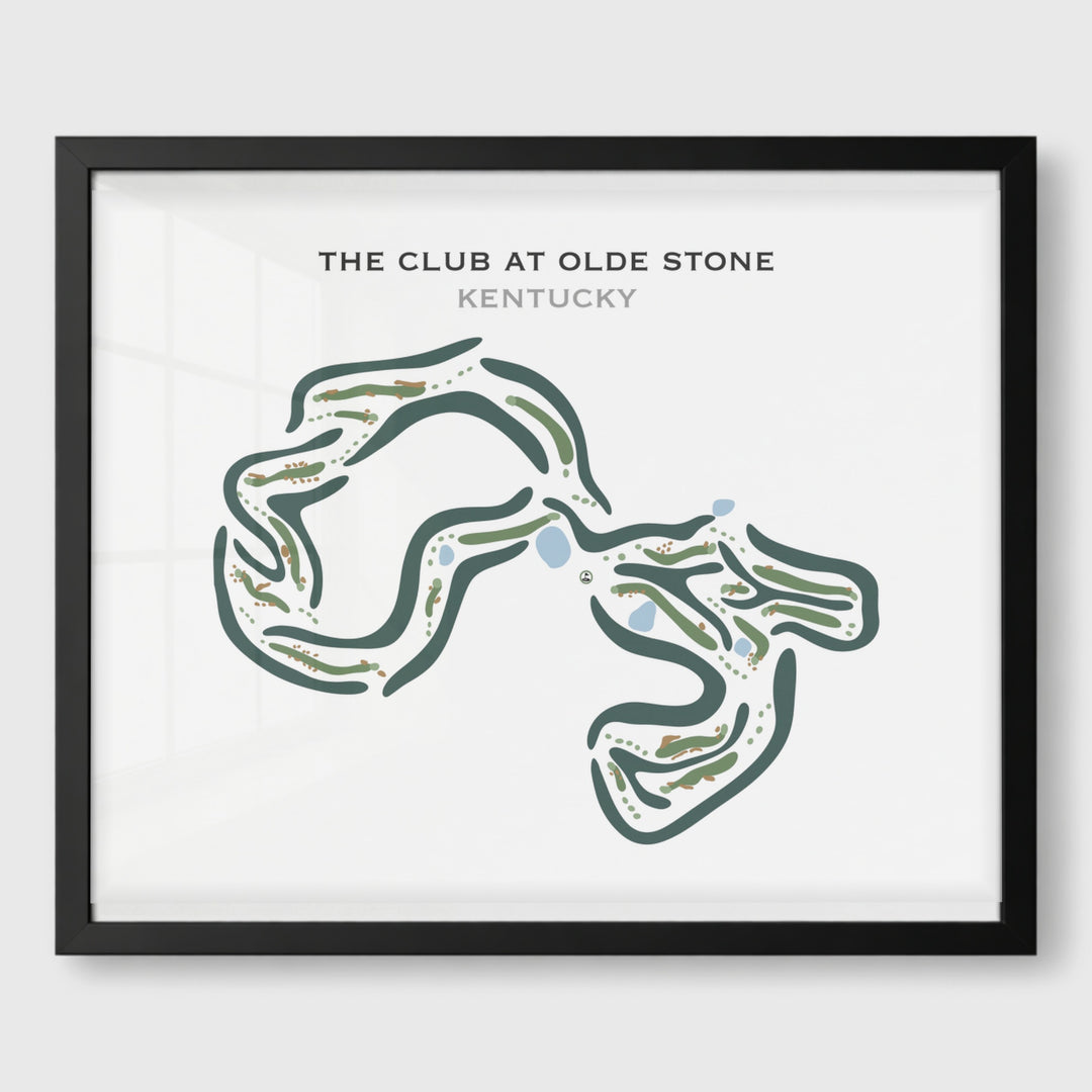 The Club at Olde Stone, Kentucky - Printed Golf Courses