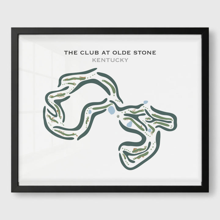 The Club at Olde Stone, Kentucky - Printed Golf Courses