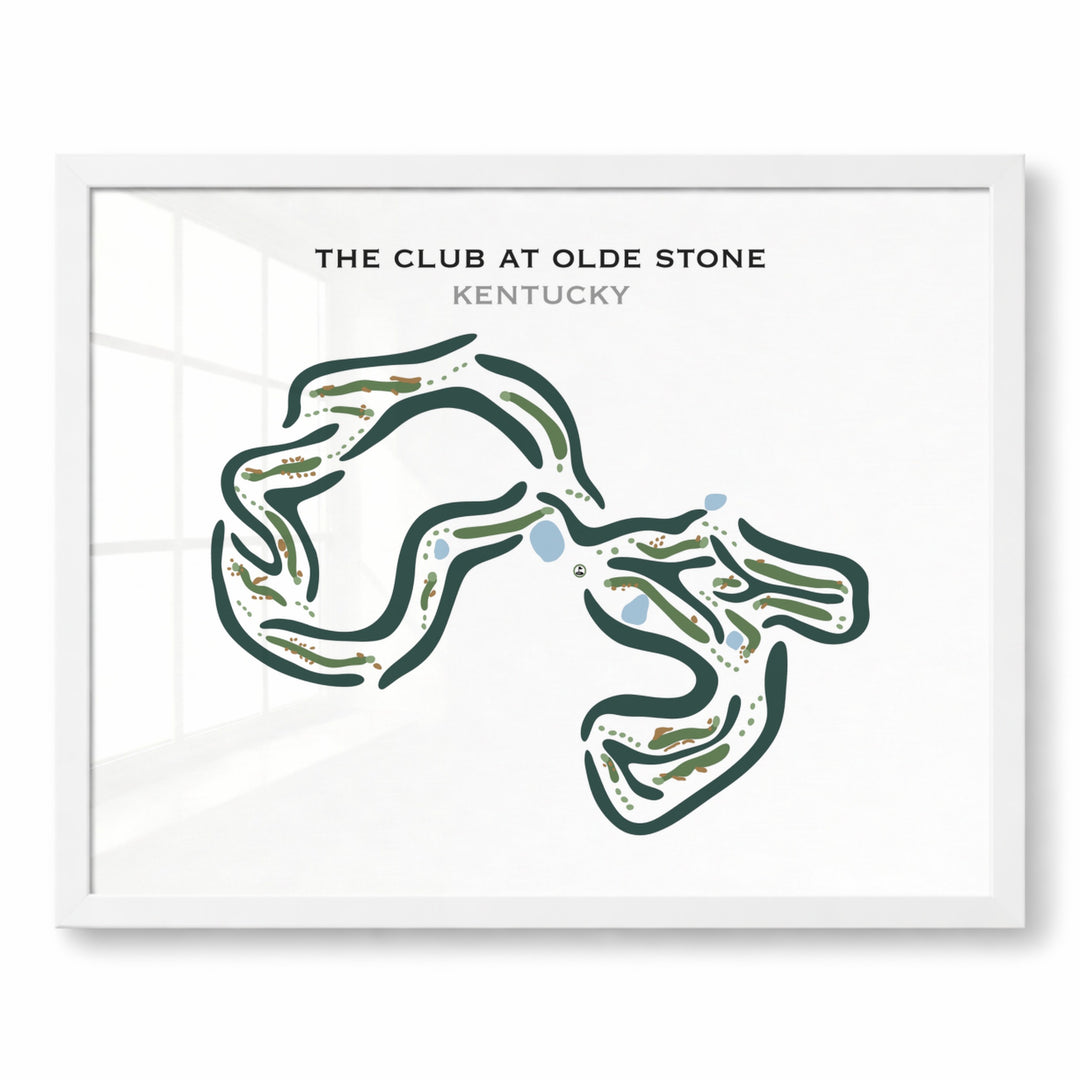 The Club at Olde Stone, Kentucky - Printed Golf Courses