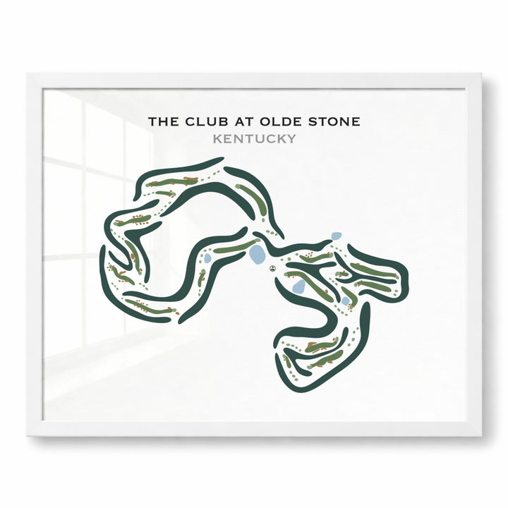 The Club at Olde Stone, Kentucky - Printed Golf Courses