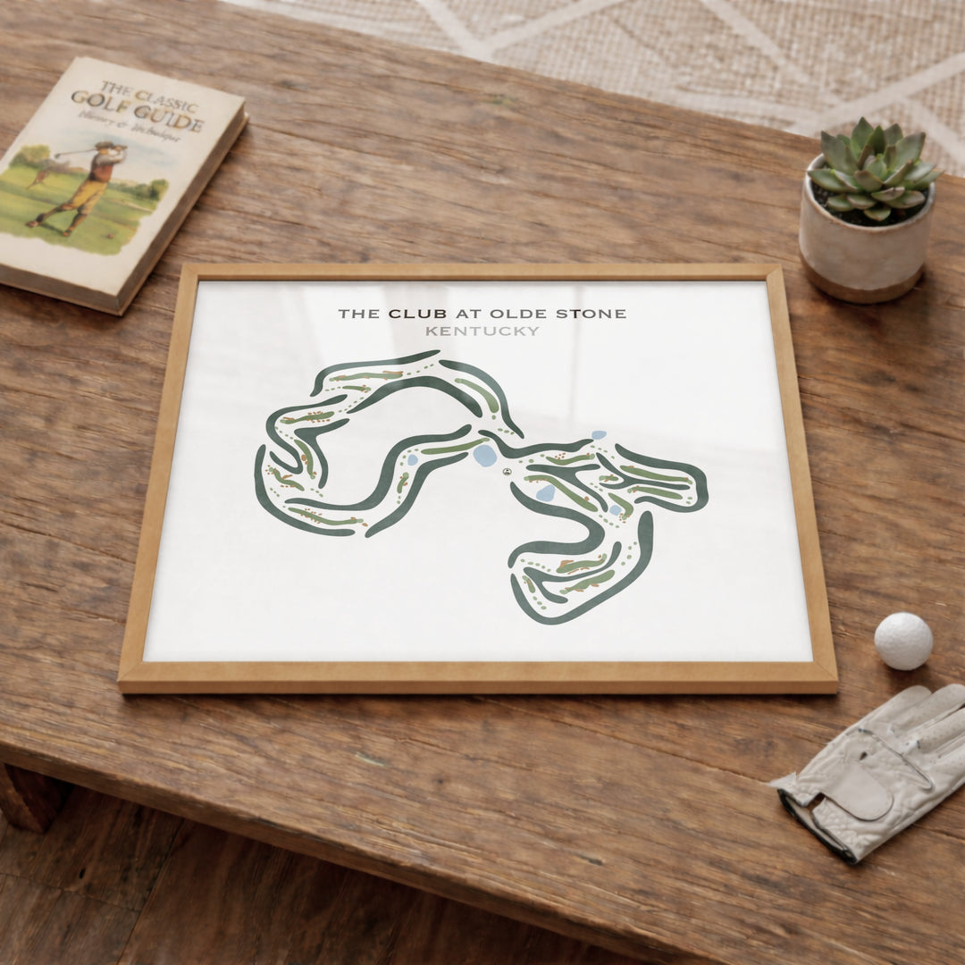 The Club at Olde Stone, Kentucky - Printed Golf Courses