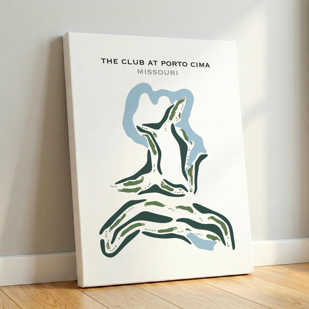 The Club At Porto Cima, Missouri - Printed Golf Courses