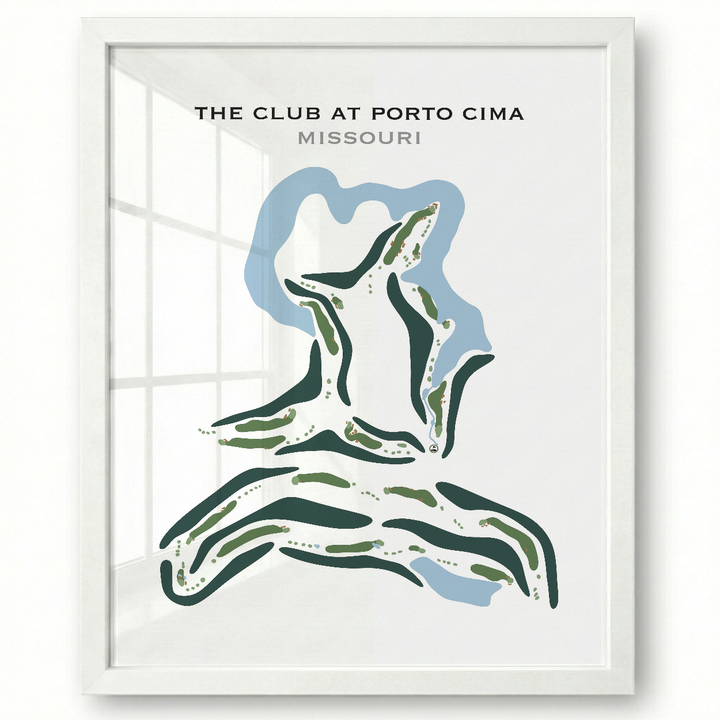 The Club At Porto Cima, Missouri - Printed Golf Courses