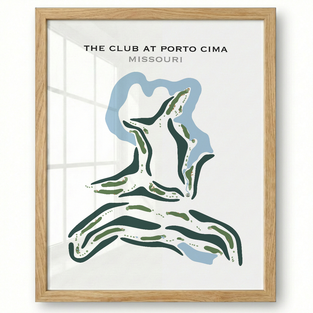 The Club At Porto Cima, Missouri - Printed Golf Courses