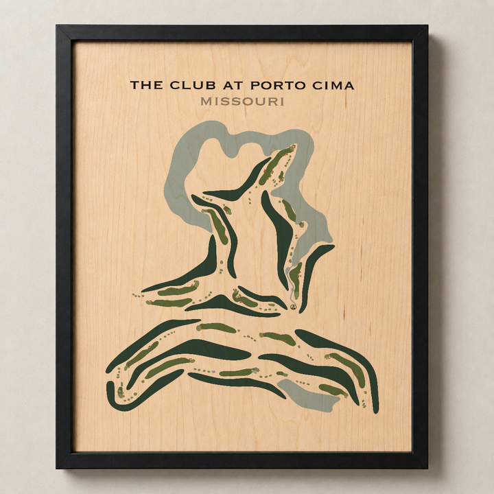 The Club At Porto Cima, Missouri - Printed Golf Courses