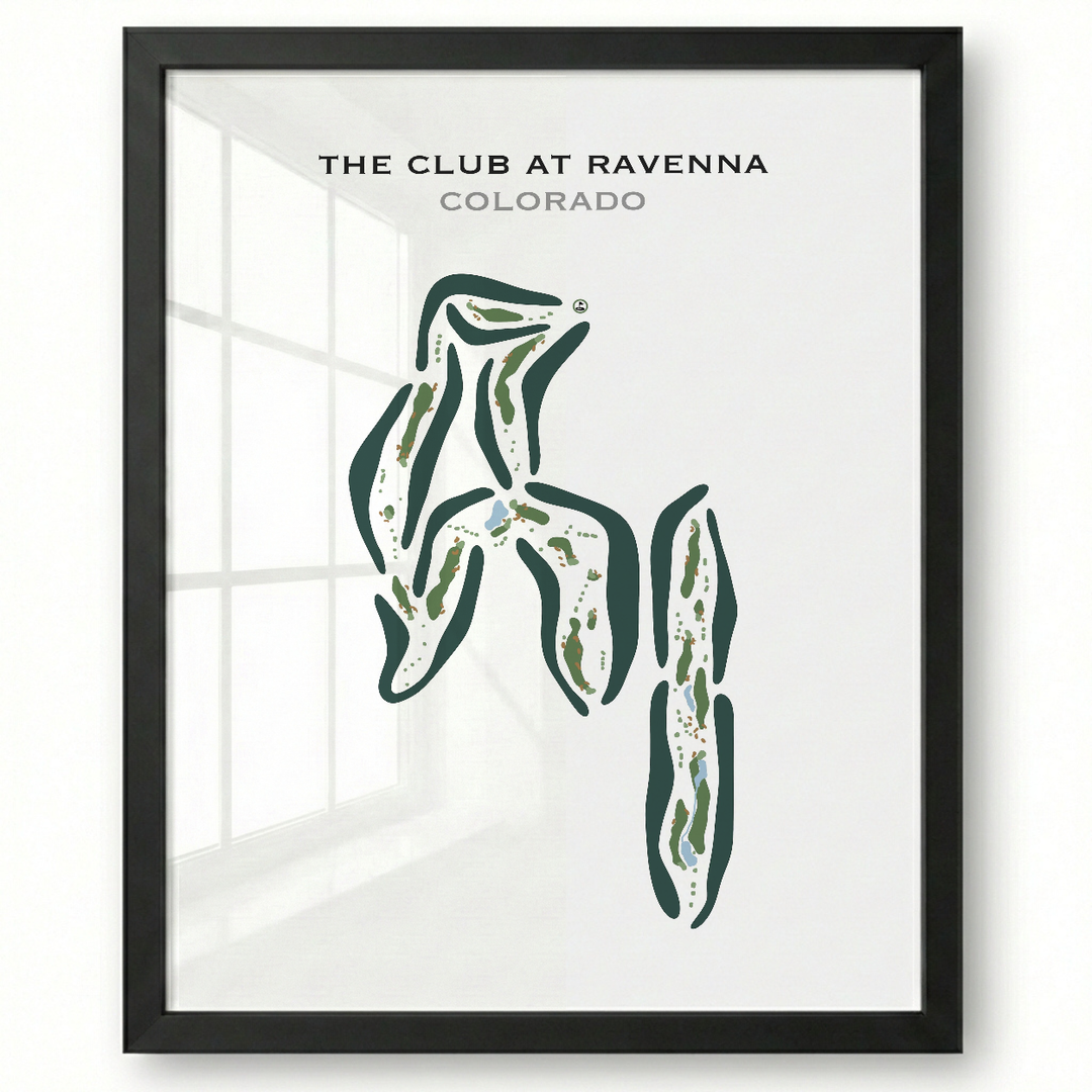 The Club at Ravenna, Colorado - Printed Golf Courses