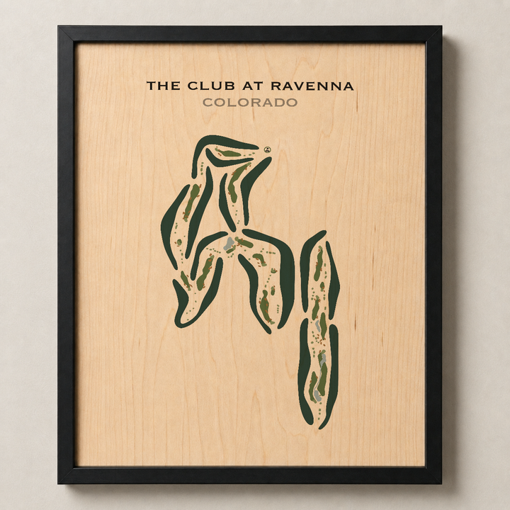 The Club at Ravenna, Colorado - Printed Golf Courses