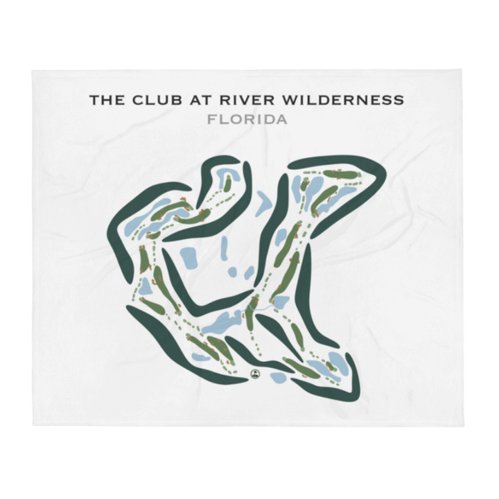 The Club at River Wilderness, Florida - Printed Golf Courses