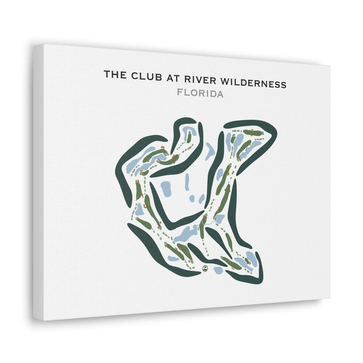 The Club at River Wilderness, Florida - Printed Golf Courses