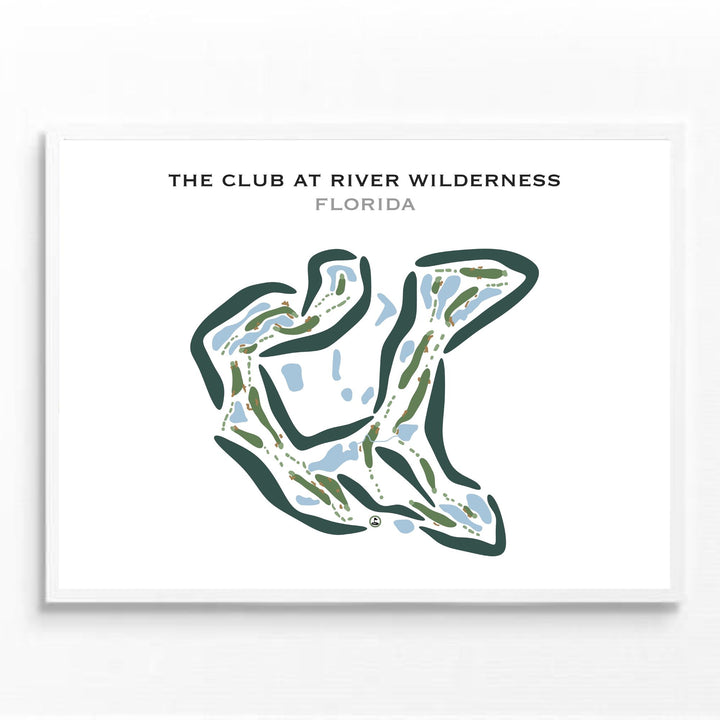 The Club at River Wilderness, Florida - Printed Golf Courses