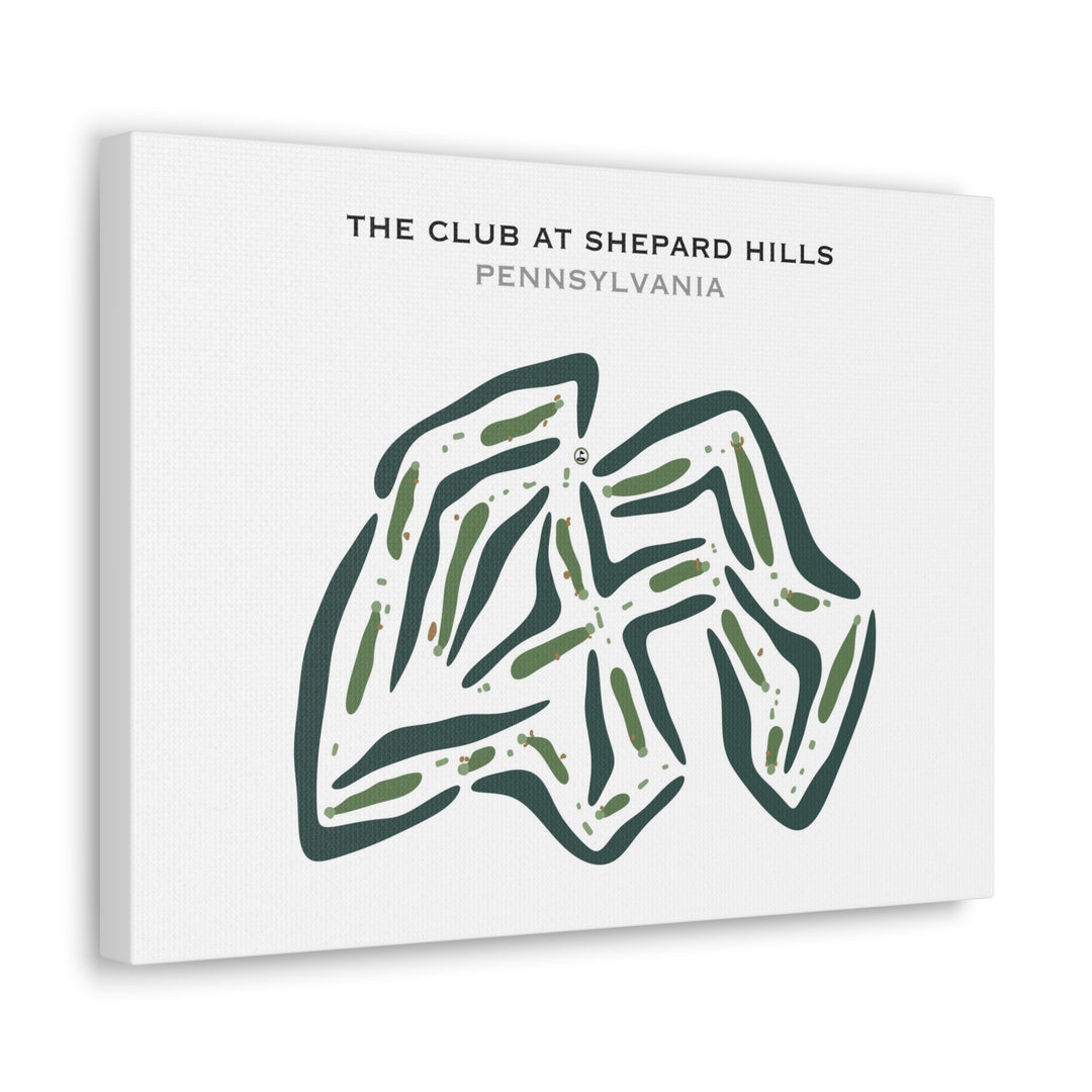 The Club at Shepard Hills, Pennsylvania - Printed Golf Courses