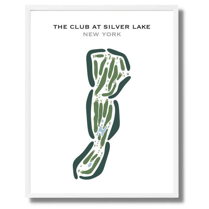 The Club at Silver Lake, New York - Printed Golf Courses