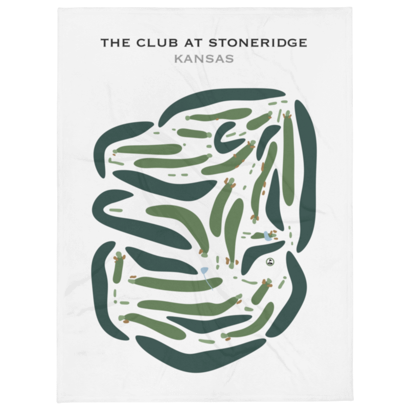 The Club At StoneRidge, Kansas - Printed Golf Courses