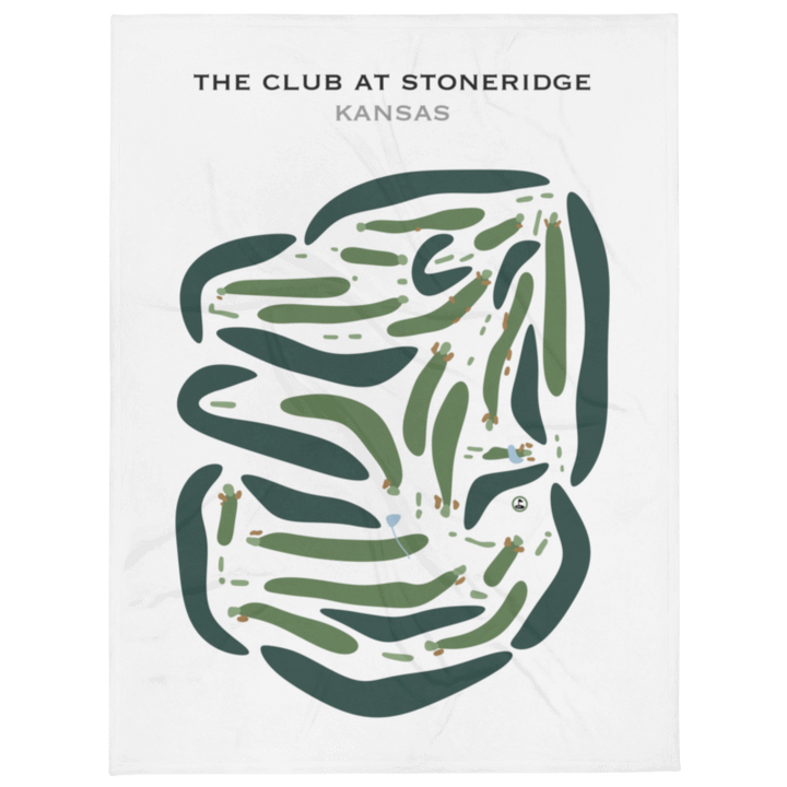 The Club At StoneRidge, Kansas - Printed Golf Courses