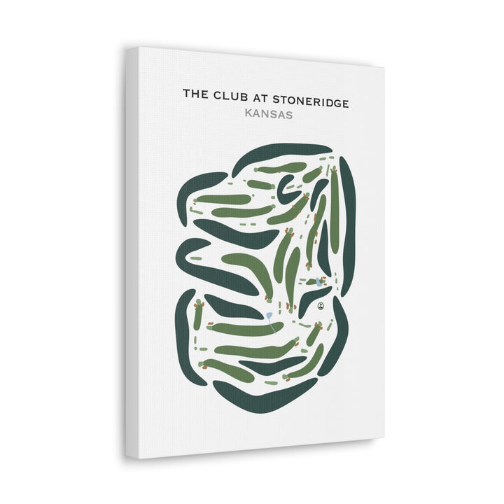 The Club At StoneRidge, Kansas - Printed Golf Courses