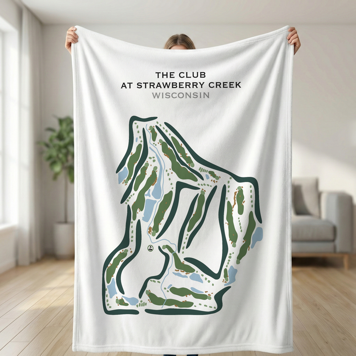 The Club at Strawberry Creek, Wisconsin - Printed Golf Courses