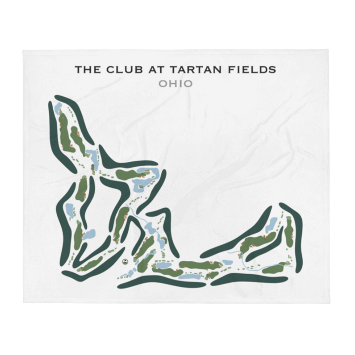 The Club at Tartan Fields, Ohio - Printed Golf Course