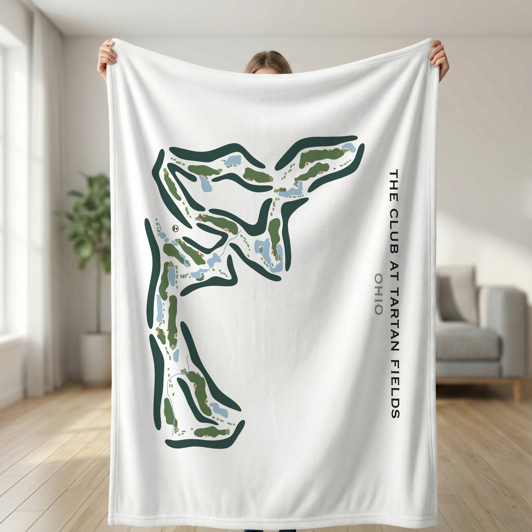 The Club at Tartan Fields, Ohio - Printed Golf Course