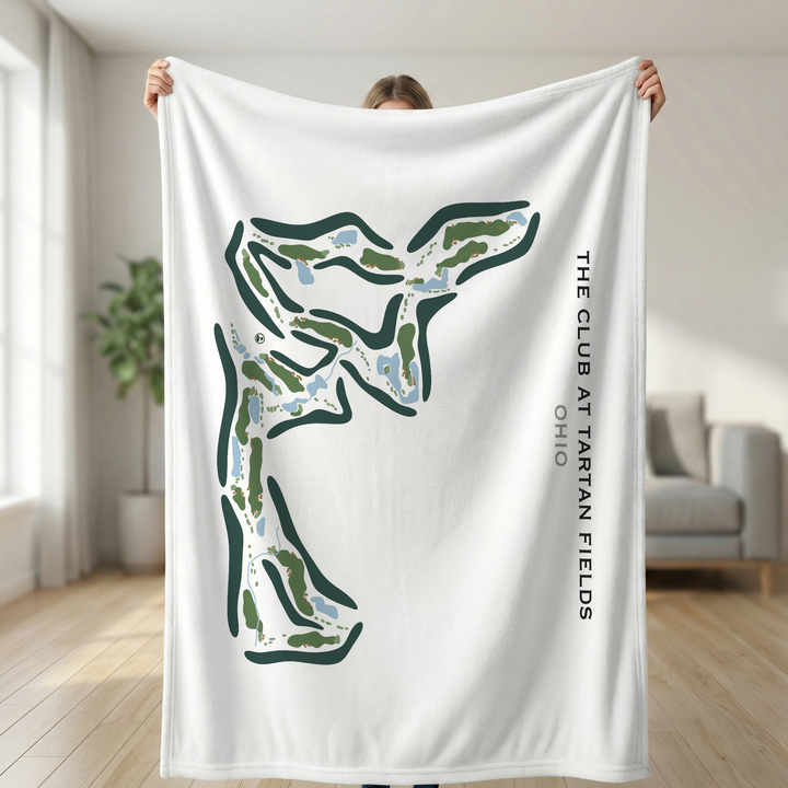 The Club at Tartan Fields, Ohio - Printed Golf Course