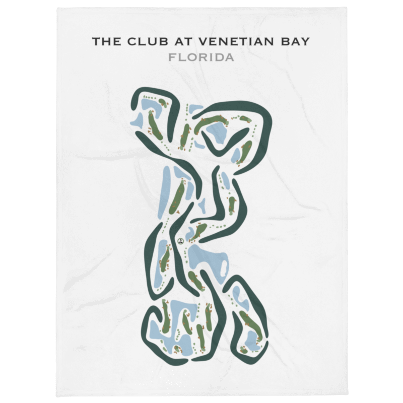 The Club at Venetian Bay, Florida - Printed Golf Courses