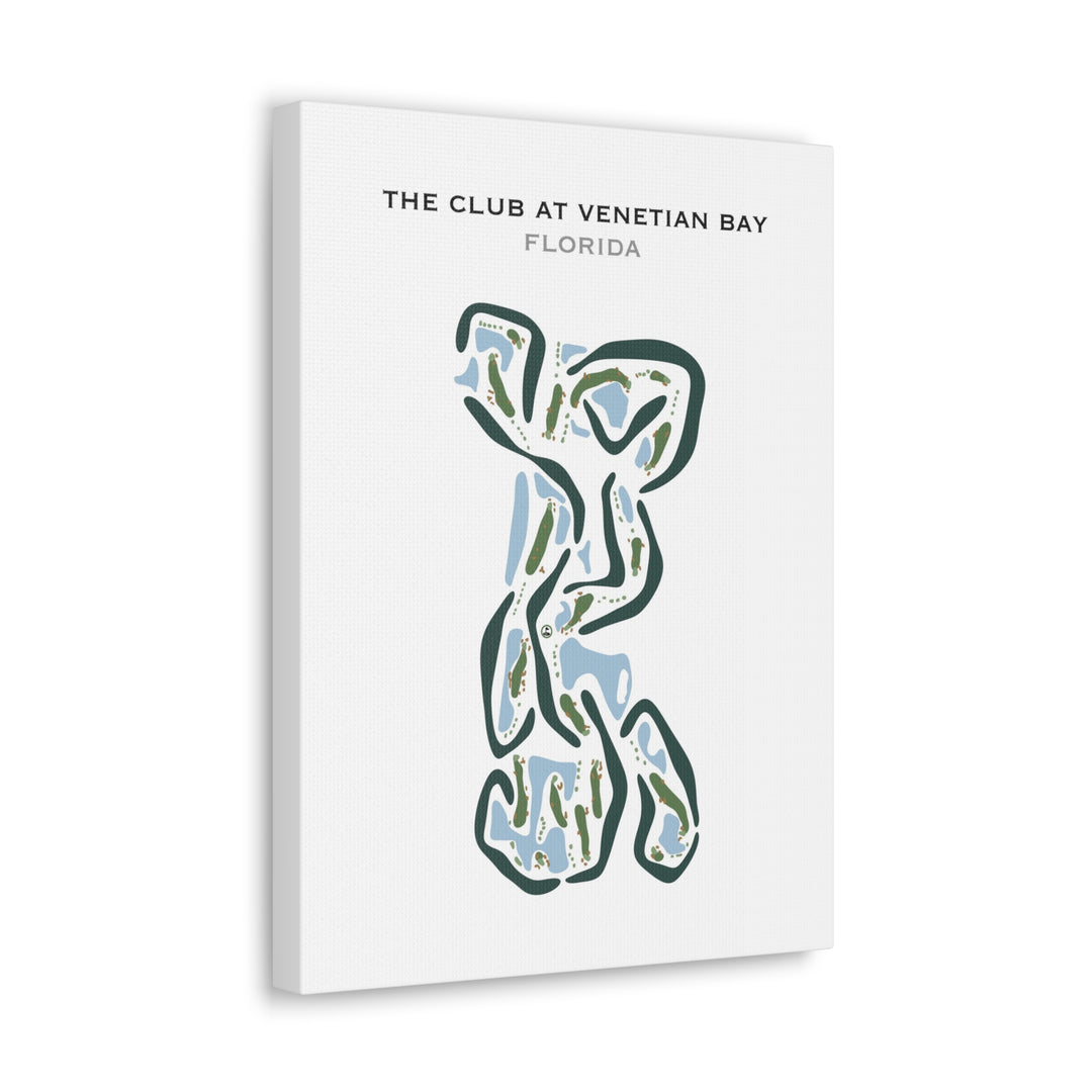 The Club at Venetian Bay, Florida - Printed Golf Courses