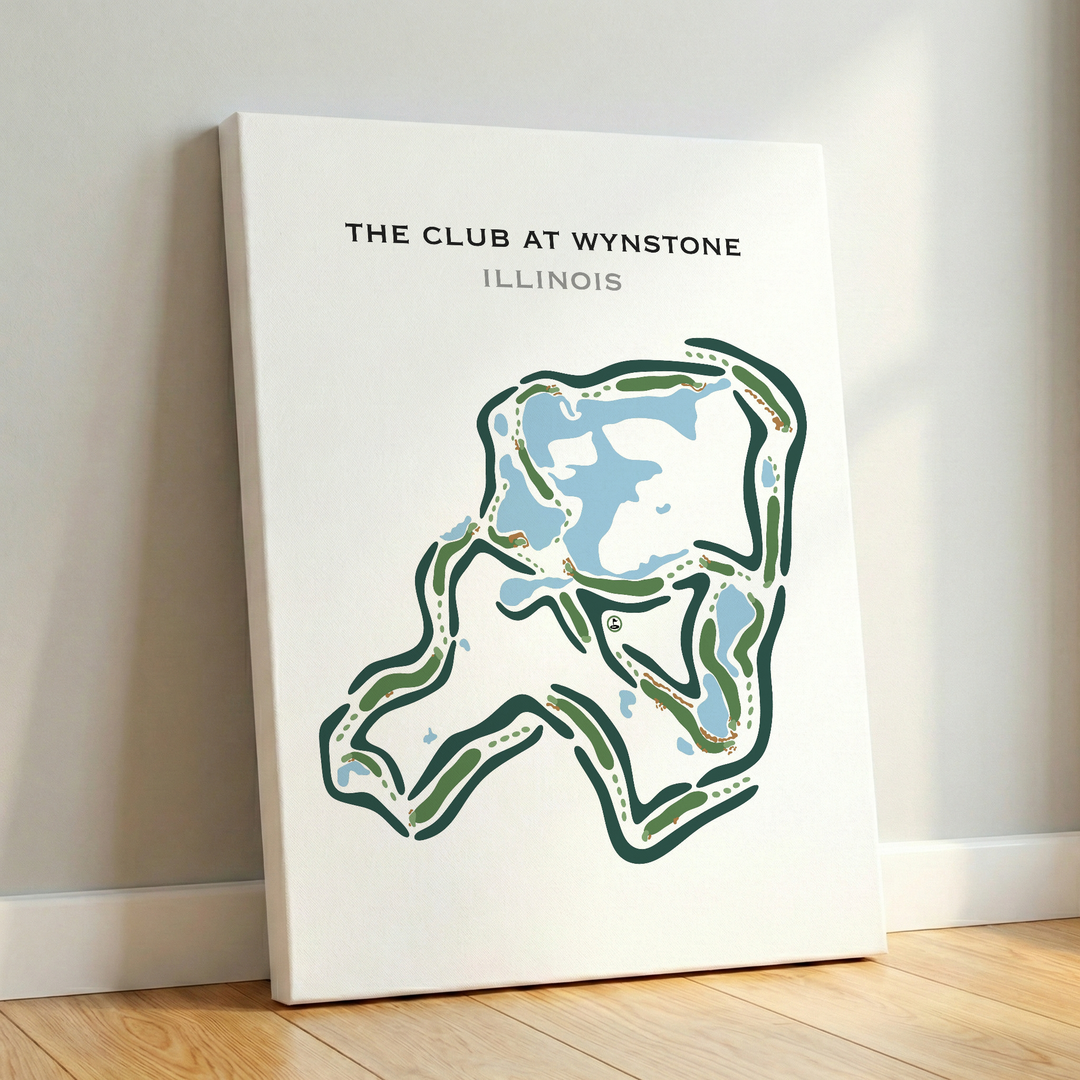 The Club at Wynstone, Illinois - Printed Golf Courses