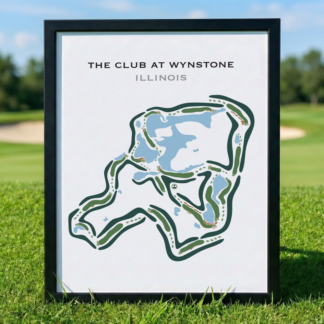 The Club at Wynstone, Illinois - Printed Golf Courses