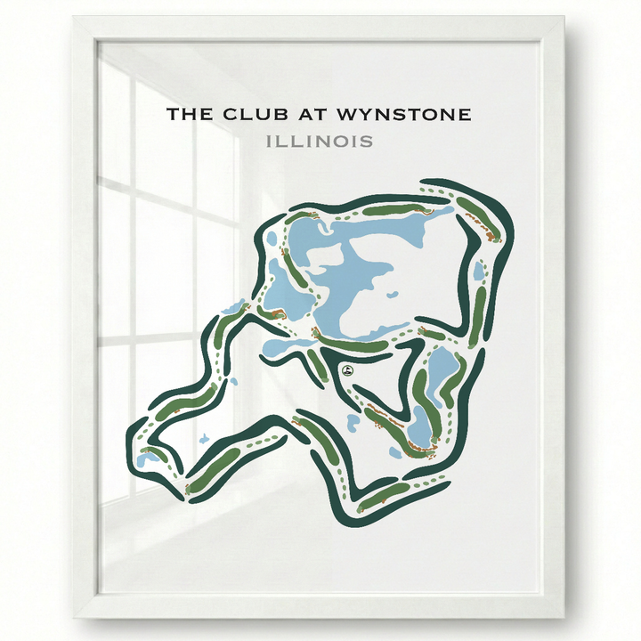 The Club at Wynstone, Illinois - Printed Golf Courses