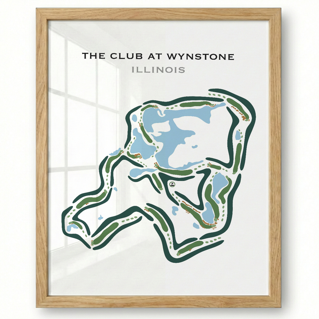 The Club at Wynstone, Illinois - Printed Golf Courses