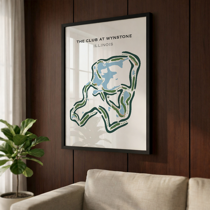 The Club at Wynstone, Illinois - Printed Golf Courses