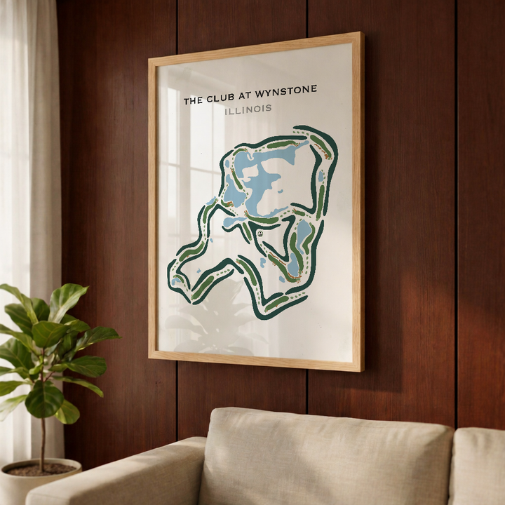 The Club at Wynstone, Illinois - Printed Golf Courses