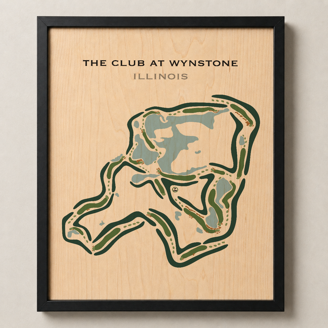 The Club at Wynstone, Illinois - Printed Golf Courses