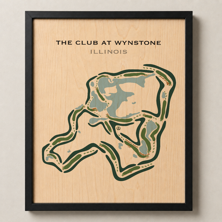 The Club at Wynstone, Illinois - Printed Golf Courses