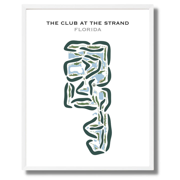 The Club at The Strand, Florida - Printed Golf Courses